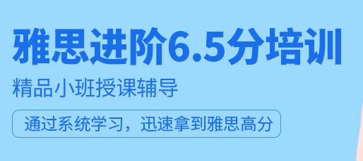 雅思6.5分强化班