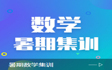 郑州高三数学暑假班