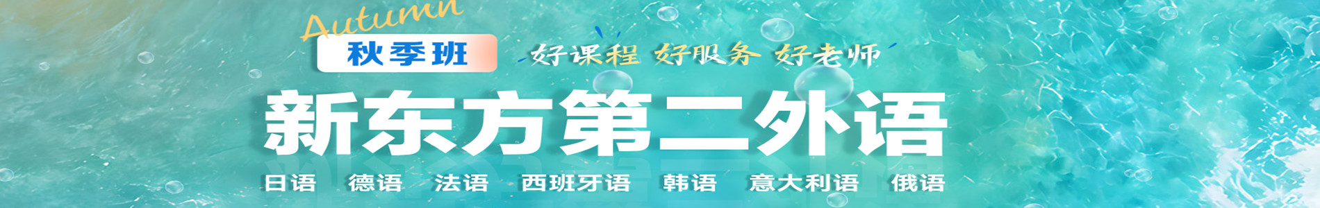 深圳新东方小语种