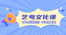 艺考文化课辅导班