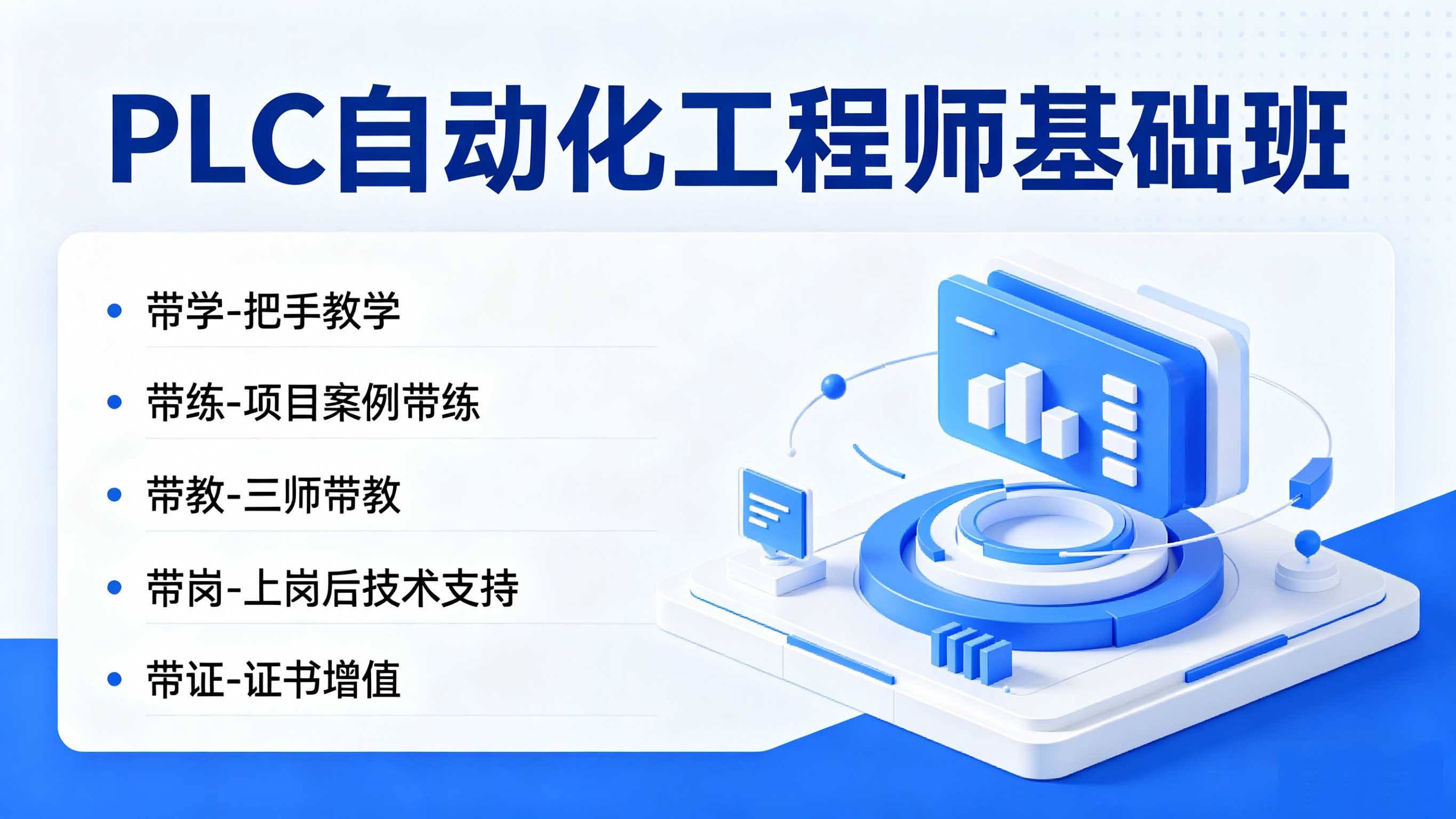 PLC自动化工程师-【基础班】