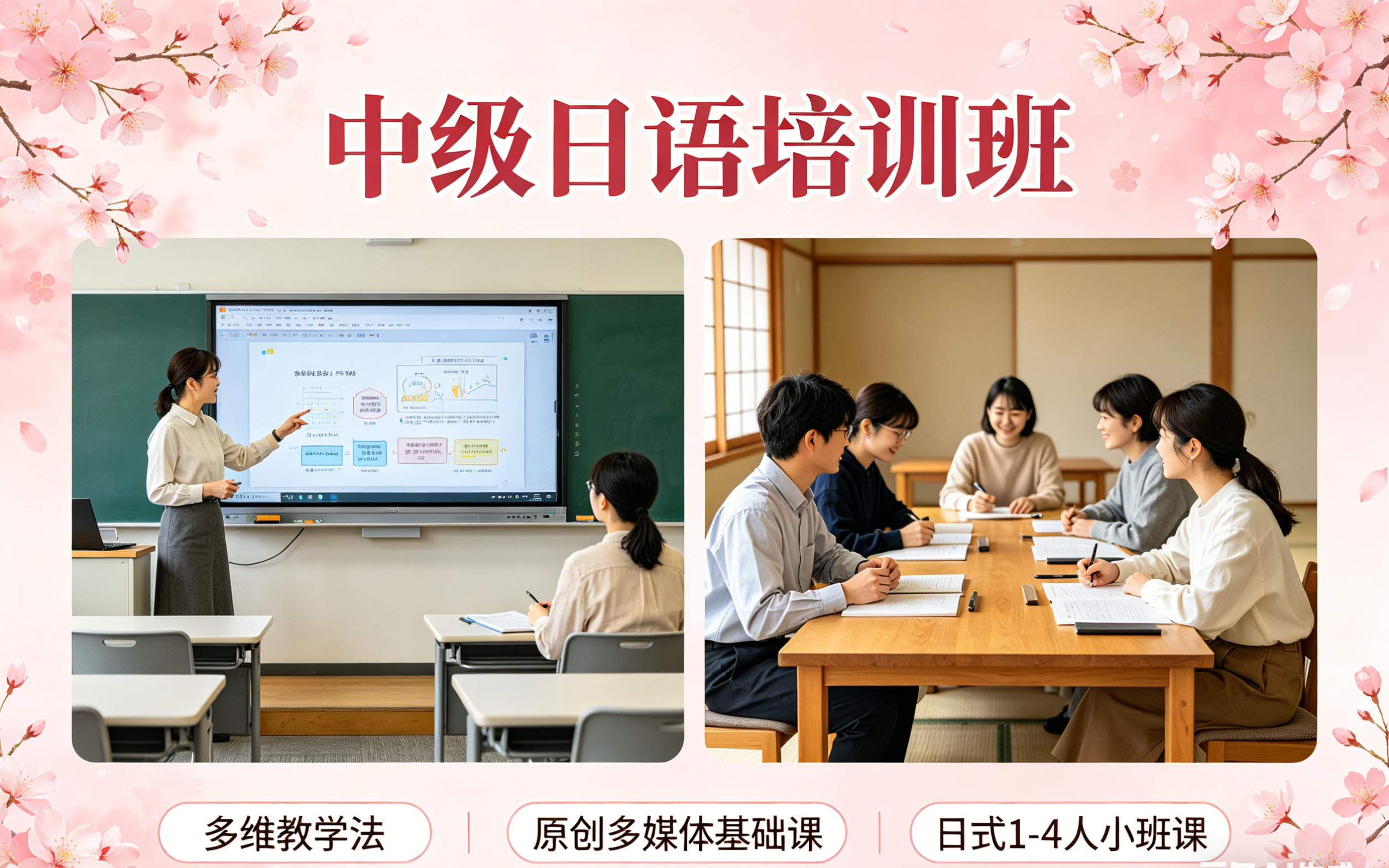 中级日语培训班