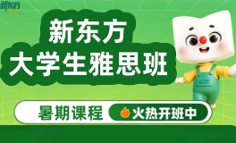 杭州新东方大学生雅思培训课程