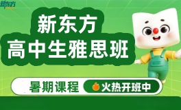 杭州新东方高中生雅思培训课程