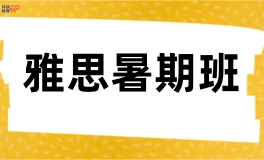 环球雅思暑假班