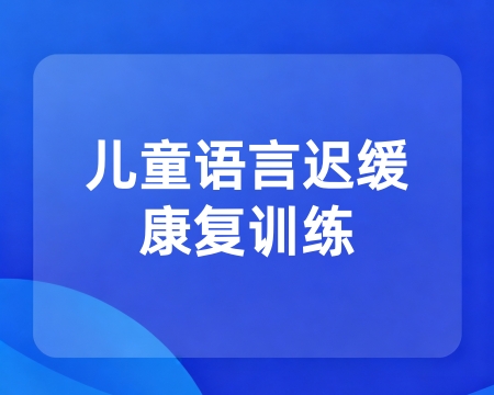 语言发育迟缓
